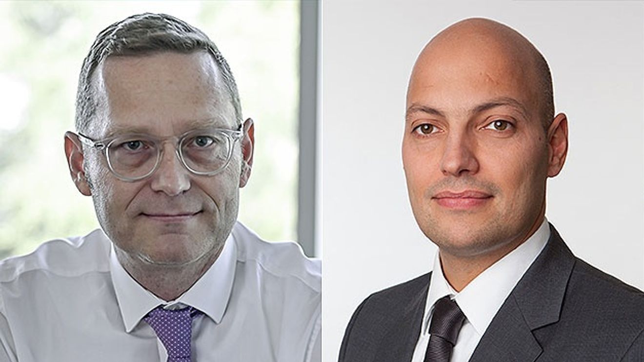 Completing the Schaeffler Executive Board: Claus Bauer (left) and Sascha Zaps. Completing the Schaeffler Executive Board: Claus Bauer (left) and Sascha Zaps.