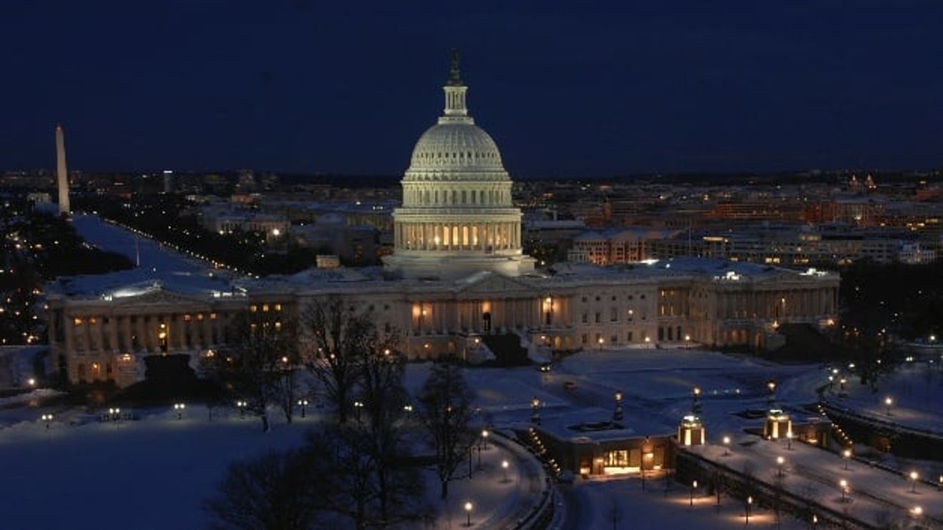 The Capitol in Washington, America. The Capitol in Washington, America.