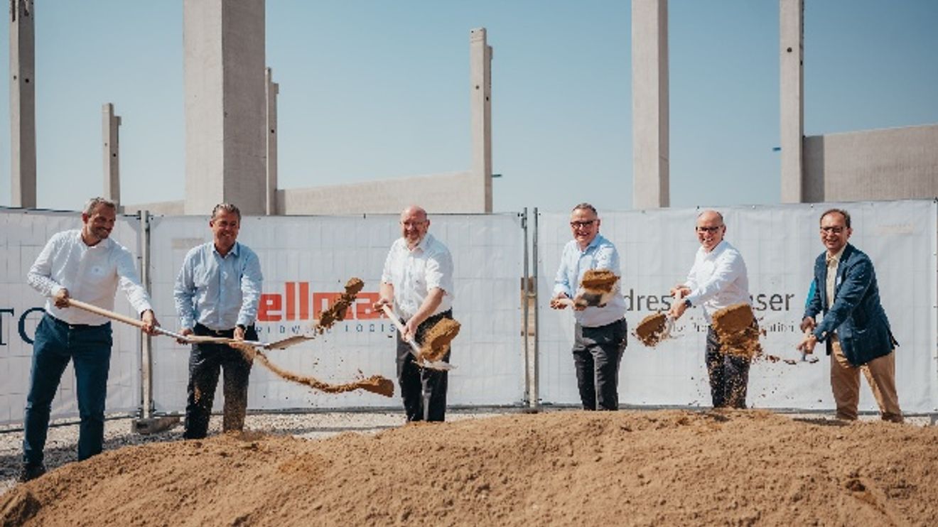 Endress+Hauser logistics center groundbreaking ceremony Endress+Hauser logistics center groundbreaking ceremony