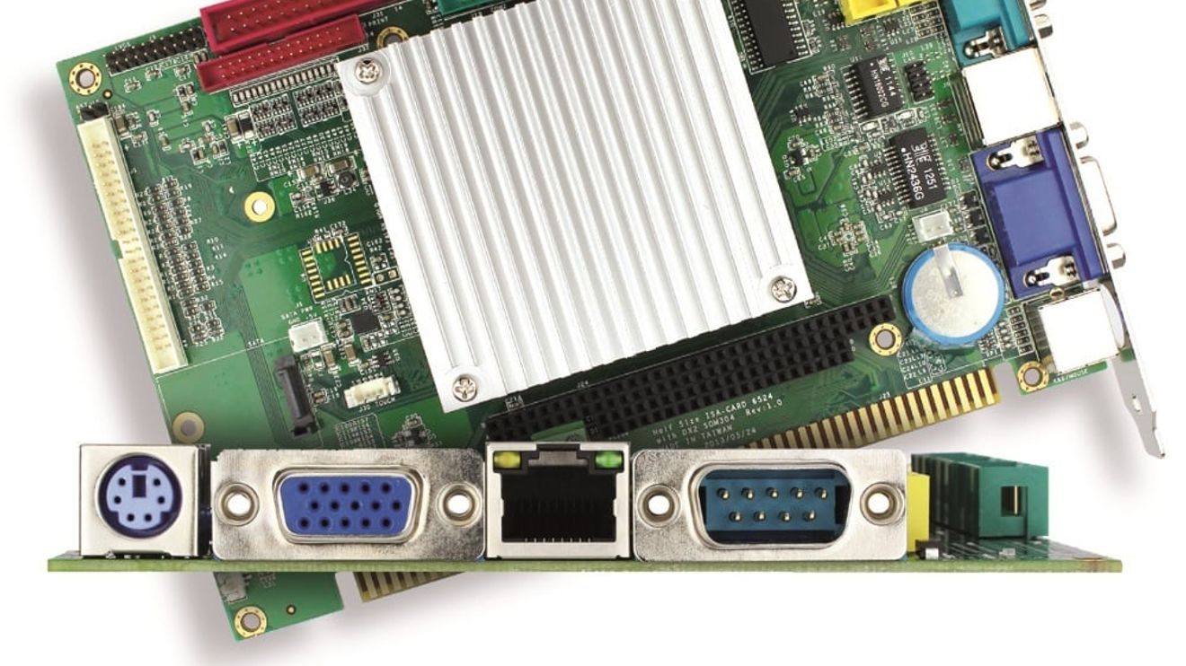 Slot CPU can be supplemented with measurement and control cards in ISA format. Slot CPU can be supplemented with measurement and control cards in ISA format.