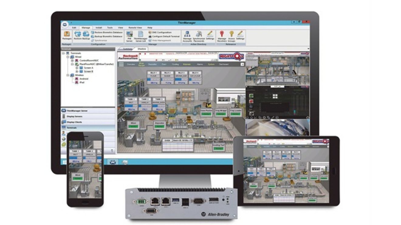 Portfolio of Allen-Bradley Versa View 5200 thin clients from Rockwell Automation Portfolio of Allen-Bradley Versa View 5200 thin clients from Rockwell Automation