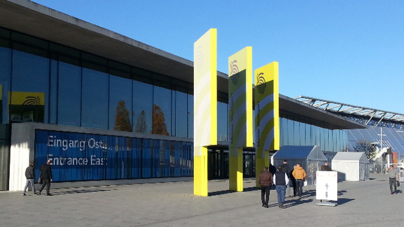 Das ICS International Congress Center Stuttgart ist an das neue Messegelände am Flughafen angeschlossen. Das ICS International Congress Center Stuttgart ist an das neue Messegelände am Flughafen angeschlossen.