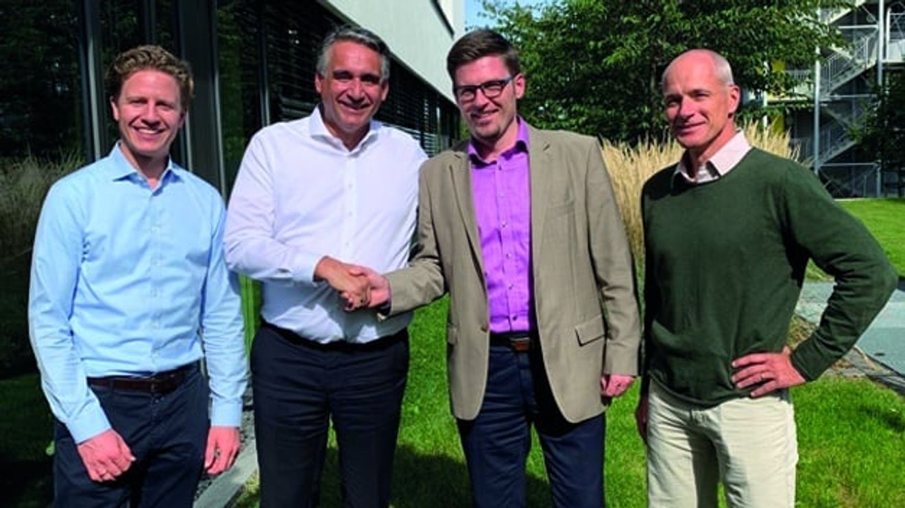 Andreas Laible, Dr. Achim Agostini, Matthias Kellermann and Cornelius Gläser Andreas Laible, Dr. Achim Agostini, Matthias Kellermann and Cornelius Gläser