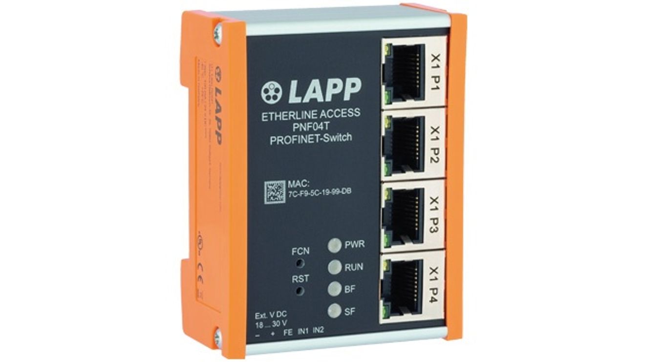 Erweiterte Reihe an Ethernet Switches von Lapp Erweiterte Reihe an Ethernet Switches von Lapp