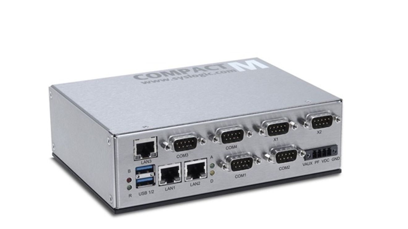 Embedded-Box-PC Vehicle Computer Compact M8 von Syslogic Datentechnik Embedded-Box-PC Vehicle Computer Compact M8 von Syslogic Datentechnik