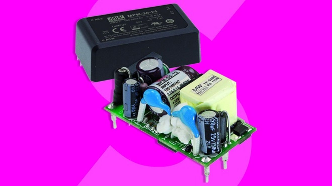 30_Compact industrial power supply units in the IRM-01 to IRM-60 series from Mean Well
