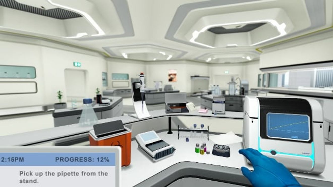 Laboratory in VR glasses: Labster and Google have ported laboratory simulation software to the VR platform Daydream. Laboratory in VR glasses: Labster and Google have ported laboratory simulation software to the VR platform Daydream.