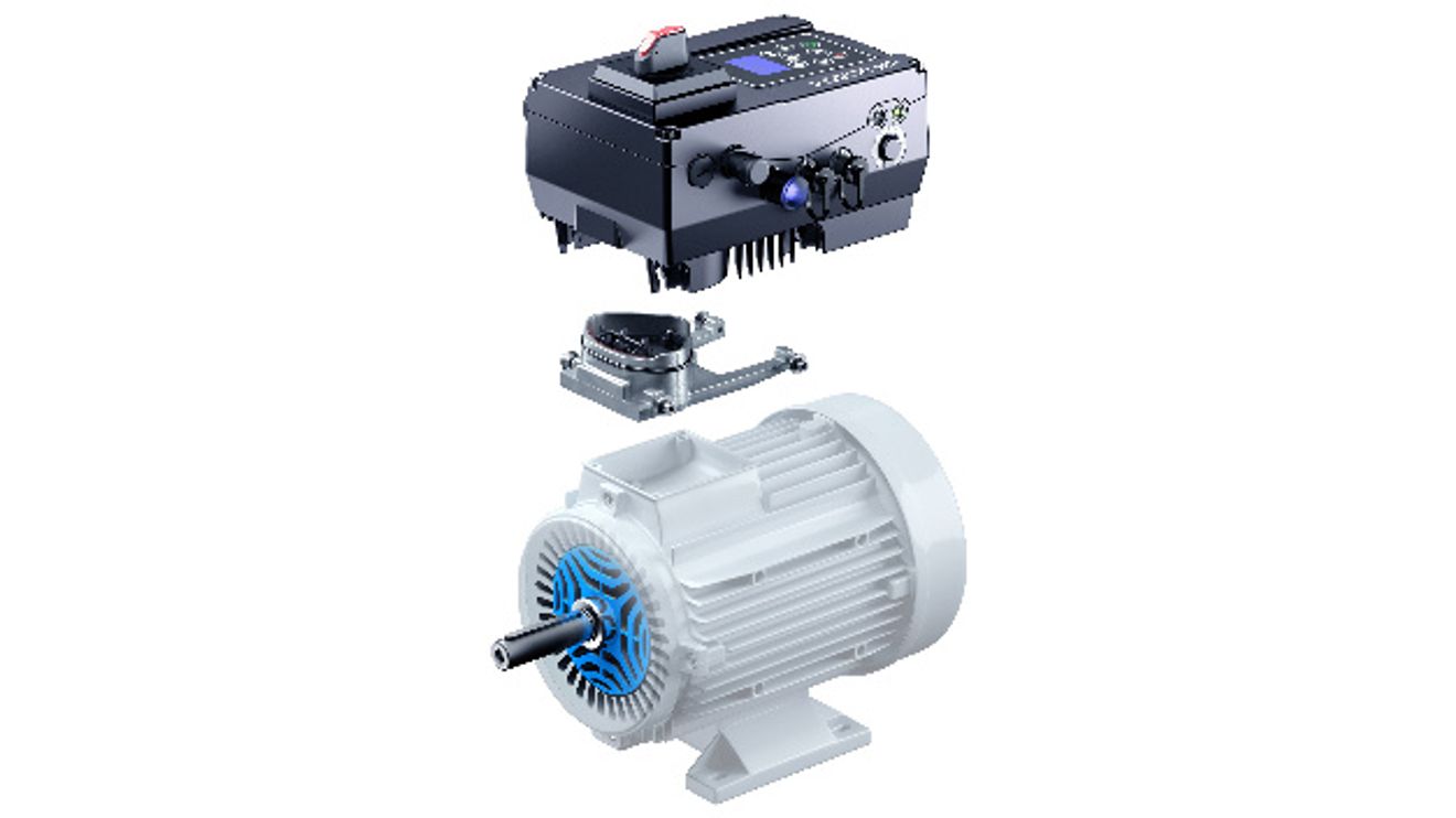 The "Inveor MP" drive controller from Kostal Industrie Elektrik can be attached to any industrial motor thanks to its universal motor adaptation concept. The "Inveor MP" drive controller from Kostal Industrie Elektrik can be attached to any industrial motor thanks to its universal motor adaptation concept.