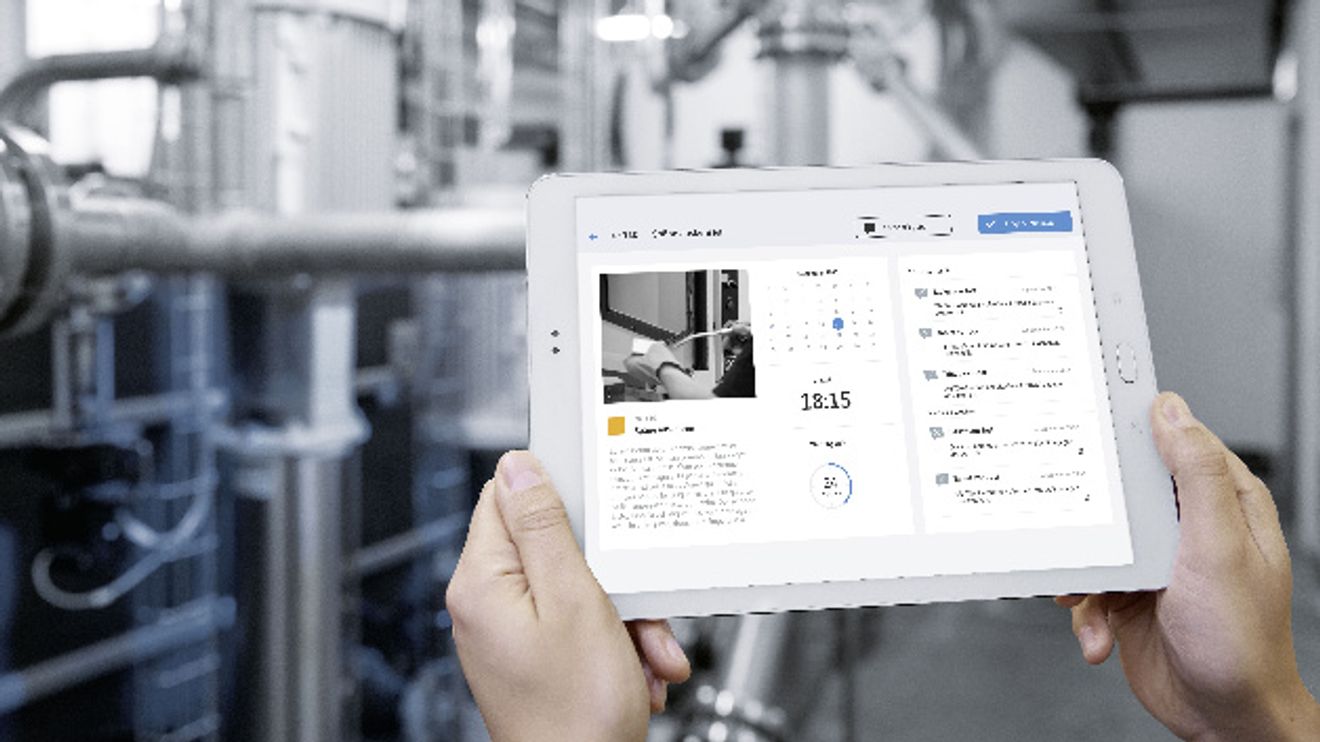 „Smartenance“ von Festo ist eine digitale Wartungs-App für Anlagenbediener und Produktionsleiter. „Smartenance“ von Festo ist eine digitale Wartungs-App für Anlagenbediener und Produktionsleiter.