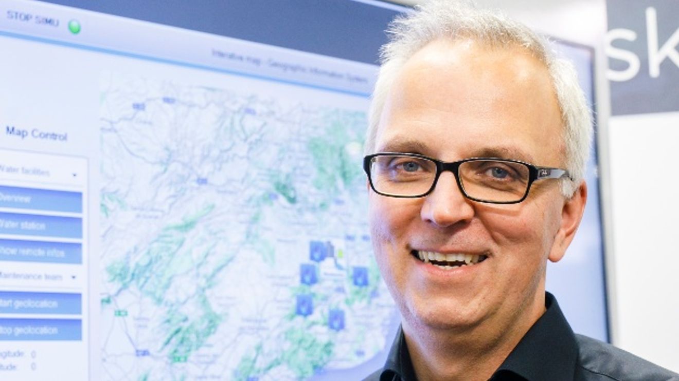 Frank Ringsdorf auf der SPS IPC Drives 2018