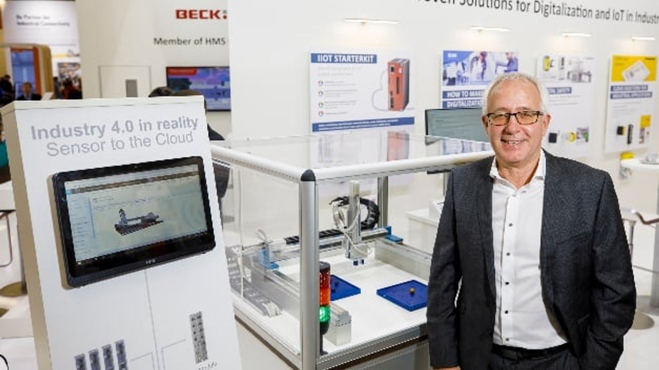 Christoph Müller at the SPS IPC Drives 2018