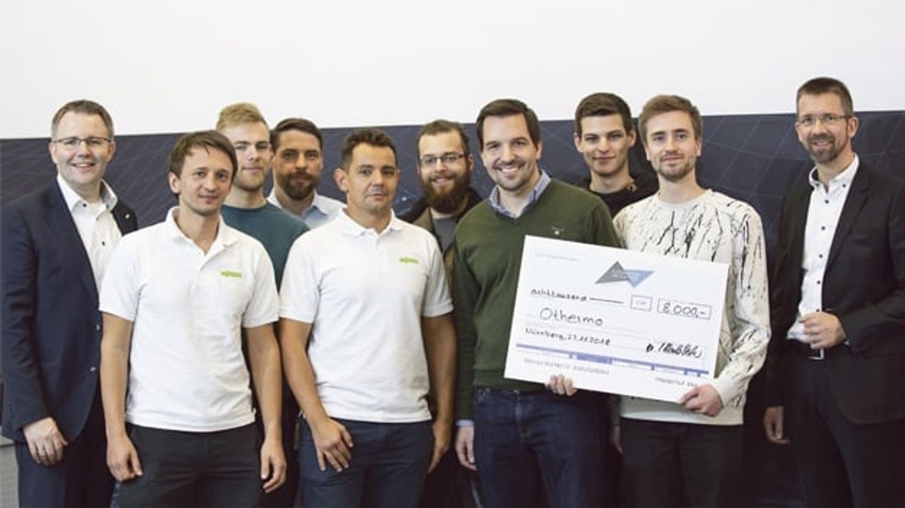 Die Gewinner des 'Automation Hackathon' 2018' Die Gewinner des 'Automation Hackathon' 2018'