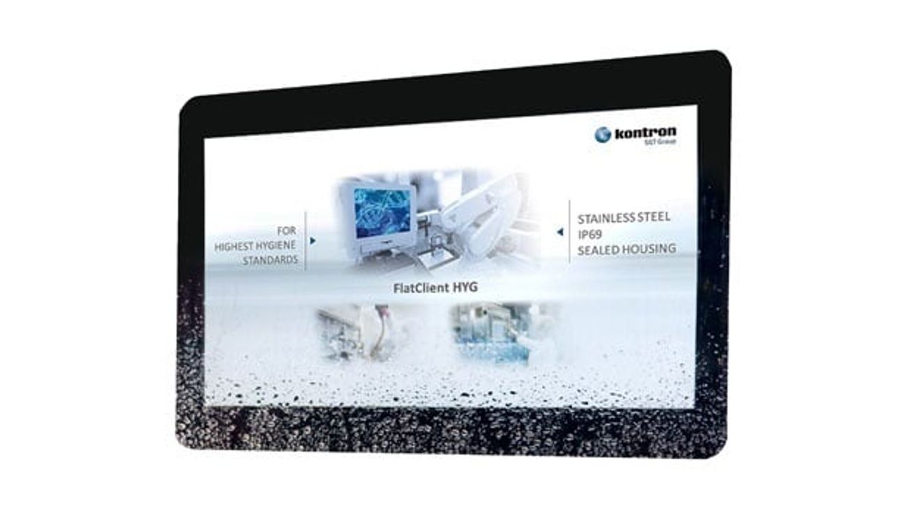 Panel PC FlatClient HYG from Kontron Panel PC FlatClient HYG from Kontron