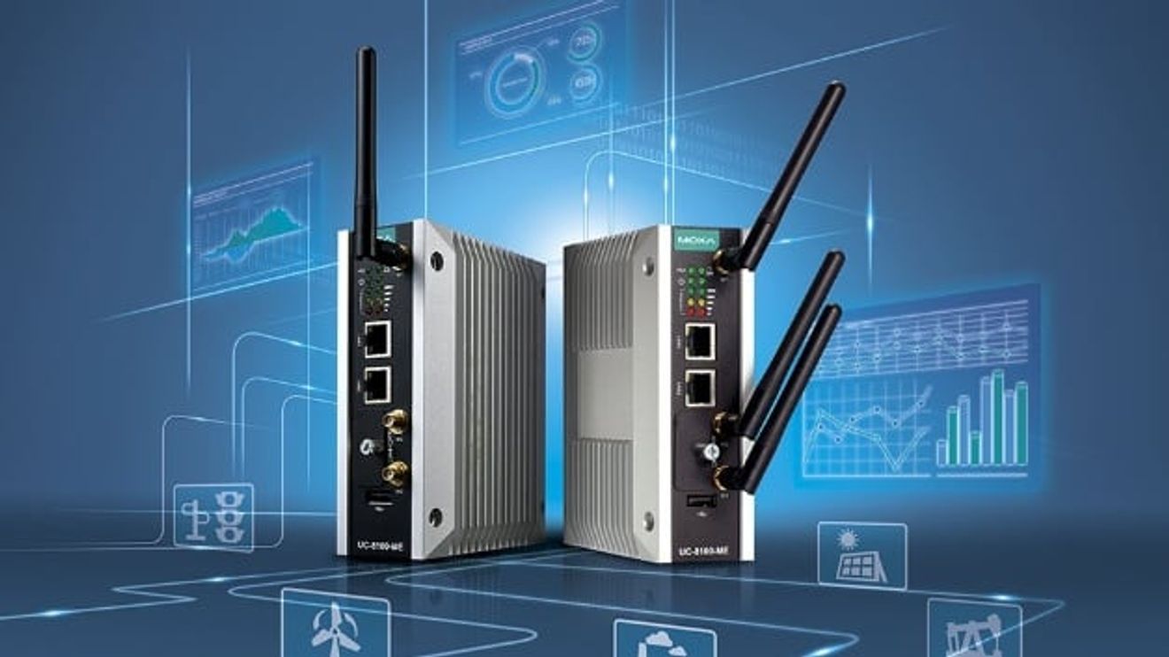 IIoT edge gateway from Moxa IIoT edge gateway from Moxa