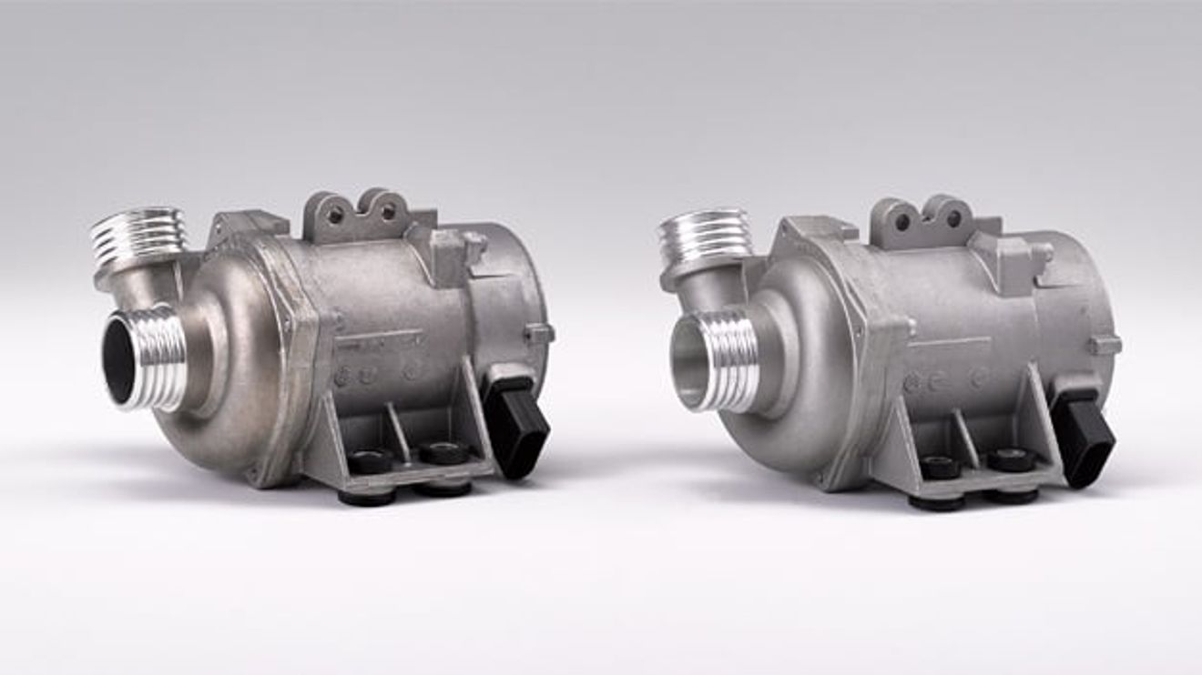 CWA 200 electric coolant pump from MS Motorservice Deutschland in original and counterfeit form