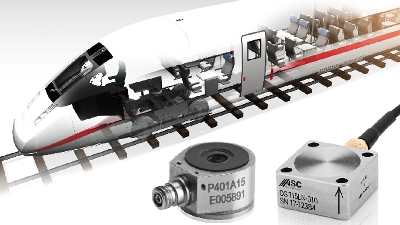 Sensor for checking the rail network, ASC Sensor for checking the rail network, ASC