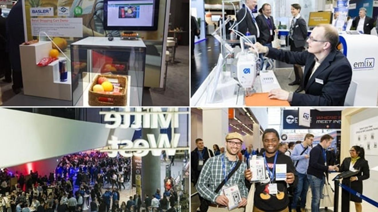 Bildcollage zu Impressionen von der embedded world2019 Bildcollage zu Impressionen von der embedded world2019