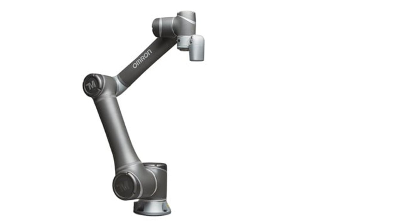 Collaborative robot from Omron's TM series