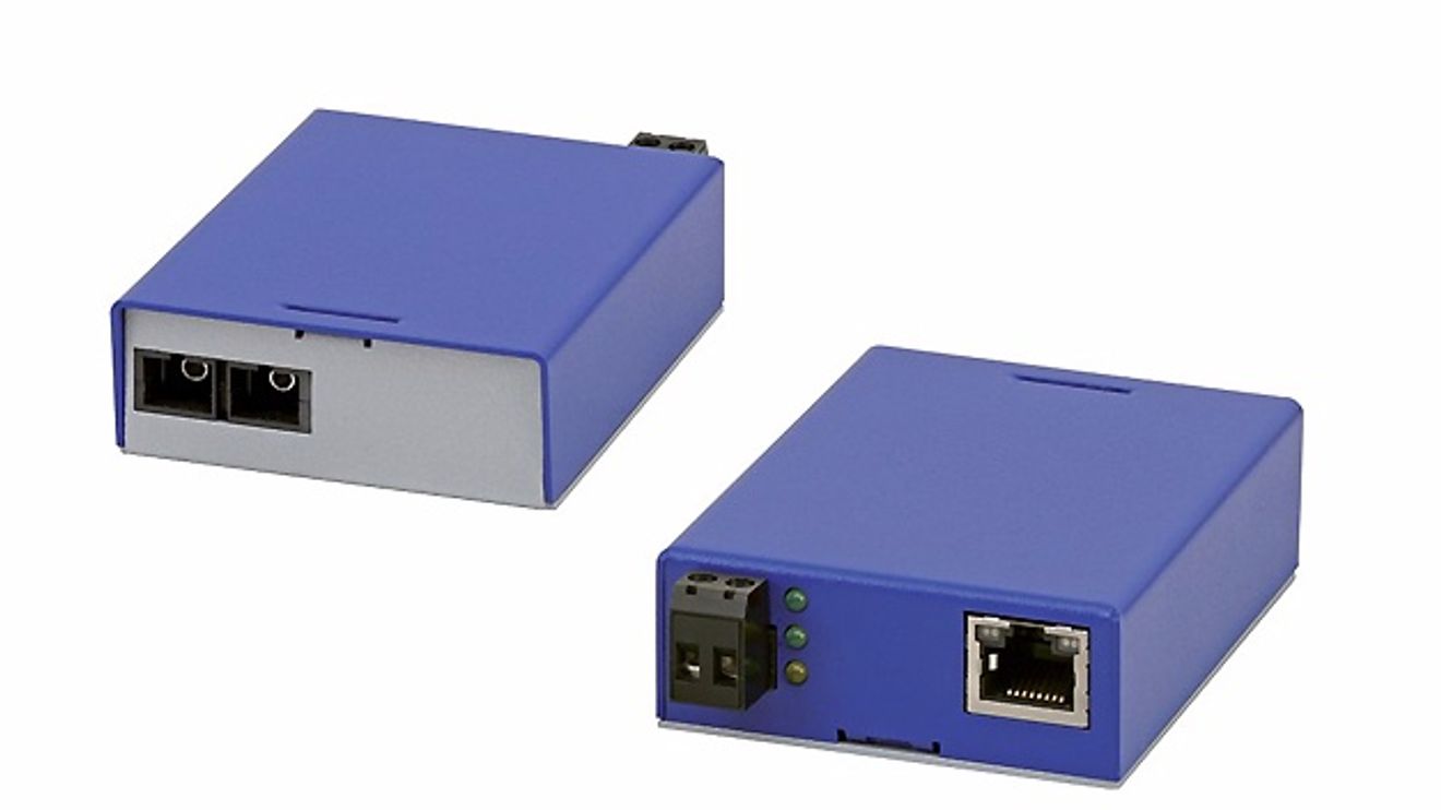 Ethernet media converter e-light 1000XS-G and e-light 1000XS-GP from eks Engel Ethernet media converter e-light 1000XS-G and e-light 1000XS-GP from eks Engel