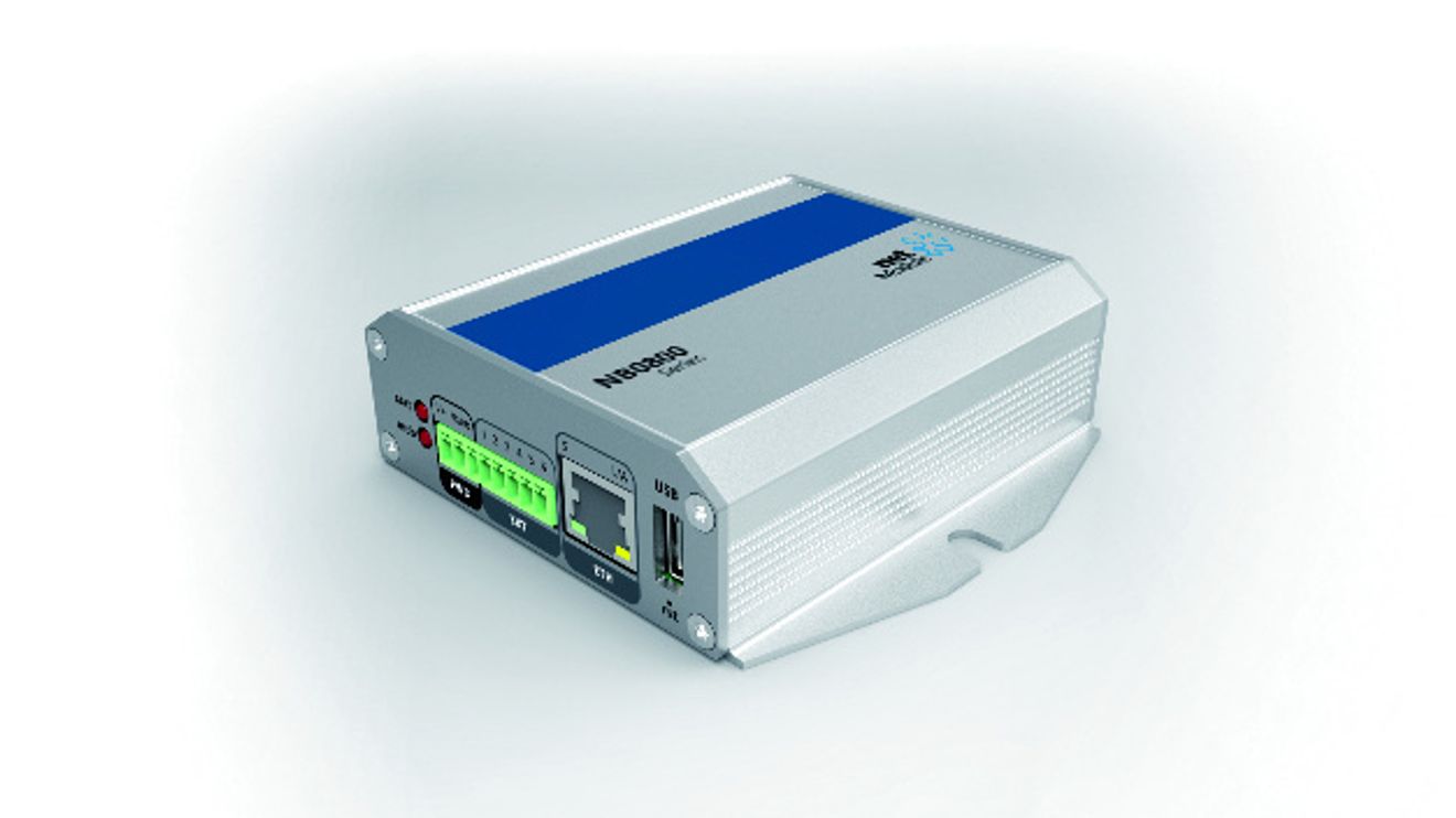 Die Industrial-Wireless-Router der Serie »NB800 EcoRouter« von NetModule unterstützen auf Anfrage LoRa, Sigfox und 6LoWPAN. Die Industrial-Wireless-Router der Serie »NB800 EcoRouter« von NetModule unterstützen auf Anfrage LoRa, Sigfox und 6LoWPAN.
