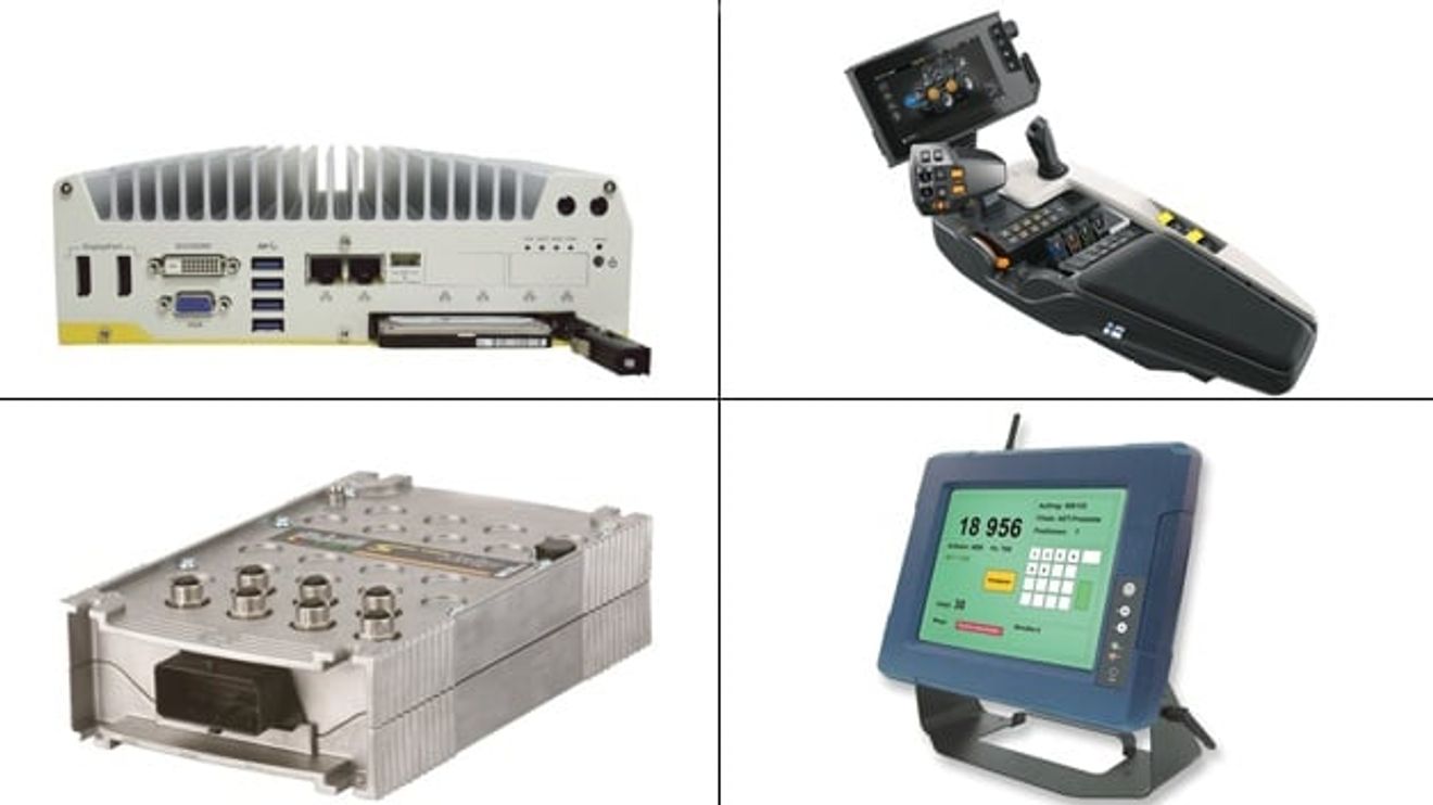 Image collage of mobile automation products