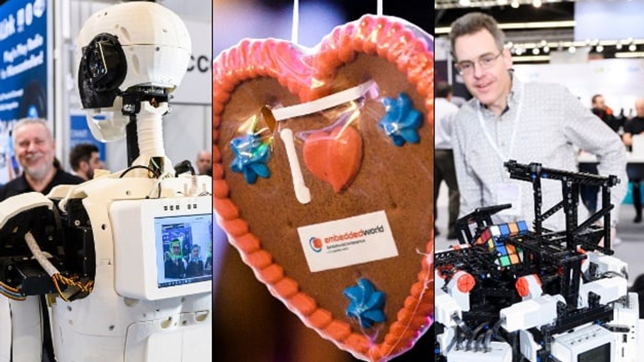 Bildcollage zur embedded world 2018 Bildcollage zur embedded world 2018