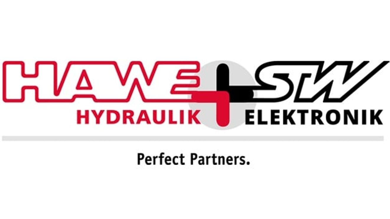 Logo of the partnership between Hawe Hydraulik and STW