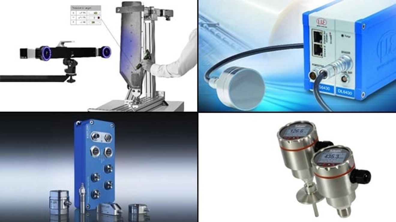 Bildcollage zu Messtechnik-Produkten