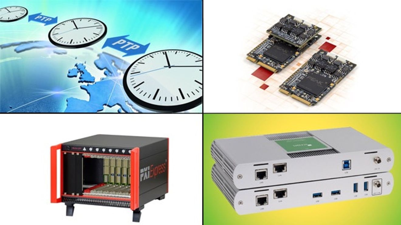 Bildcollage zu Industrie-PC-Produkten