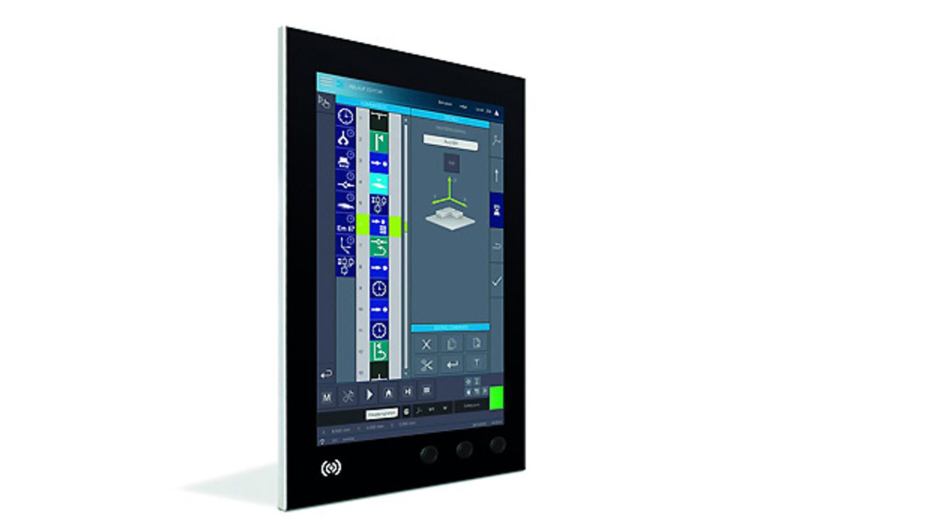 Control panel TAE 2343 from Sigmatek Control panel TAE 2343 from Sigmatek