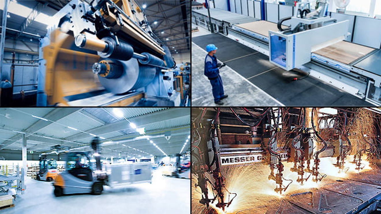 Bildcollage Thyssenkrup Bildcollage Thyssenkrup