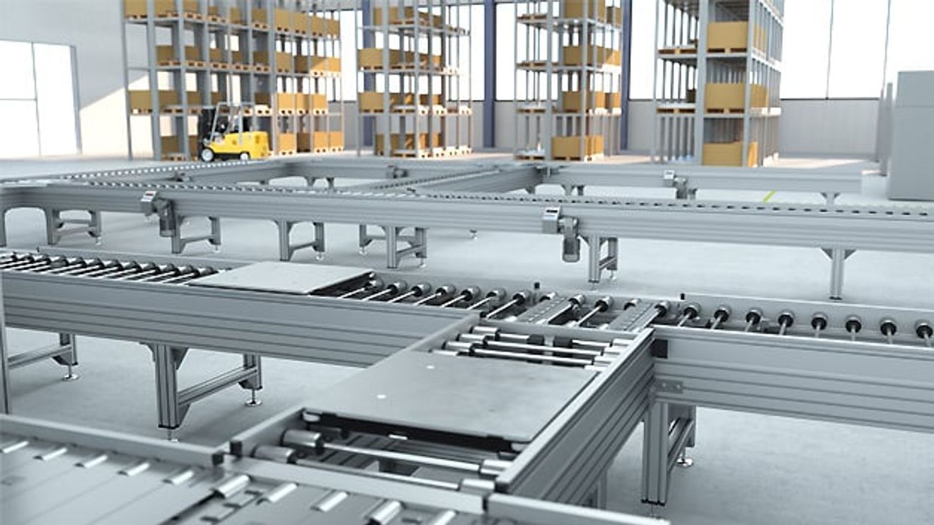 Current edition of the TS 5 transfer system for heavy loads from Bosch Rexroth