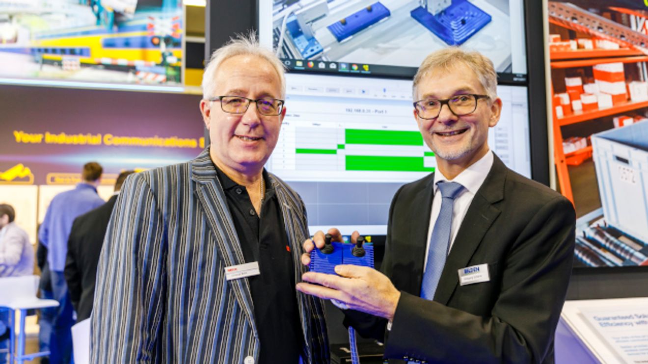 Wolfgang Schenk and Christoph Müller, both from Beck IPCWolfgang Schenk and Christoph Müller