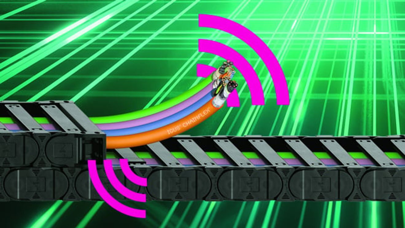 Sensors on the chain, igus