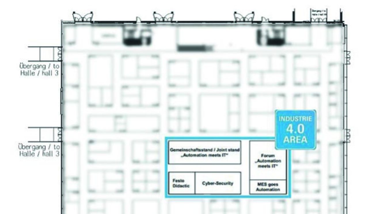 Hallenplan Industrie 4.0 Area, Mesago