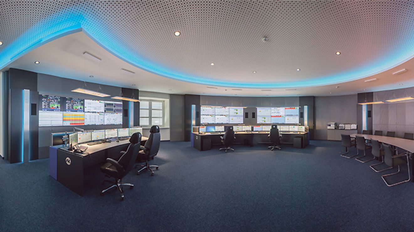 Central control room Central control room