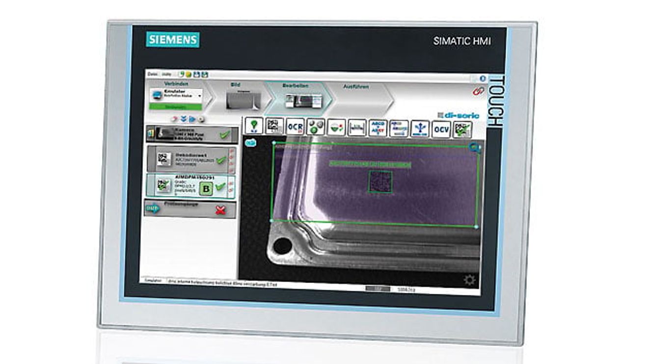Parametrier- und Programmieroberfläche von di-soric Solutions Parametrier- und Programmieroberfläche von di-soric Solutions
