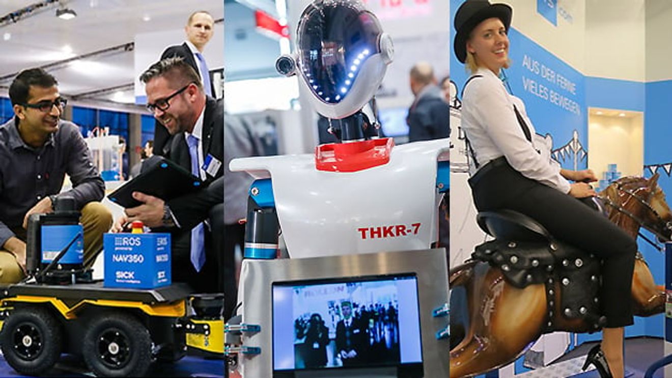 Collage von der SPS IPC Drives 2015 Collage von der SPS IPC Drives 2015