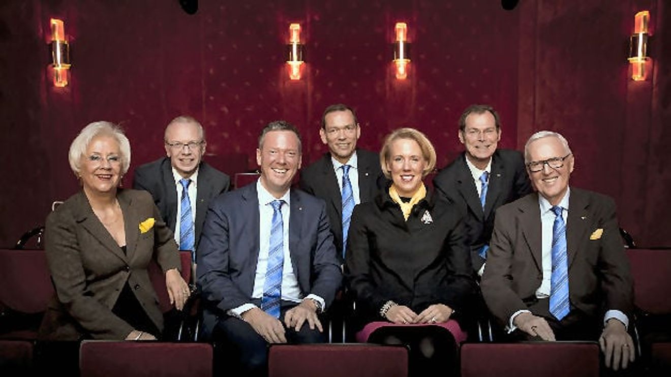 Der Vorstand der HARTING Technologiegruppe: Margrit Harting, Dr. Michael Pütz, Philip Harting, Andreas Conrad, Maresa Harting-Hertz, Dr. Frank Brode und Dietmar Harting (von links nach rechts). Der Vorstand der HARTING Technologiegruppe: Margrit Harting, Dr. Michael Pütz, Philip Harting, Andreas Conrad, Maresa Harting-Hertz, Dr. Frank Brode und Dietmar Harting (von links nach rechts).