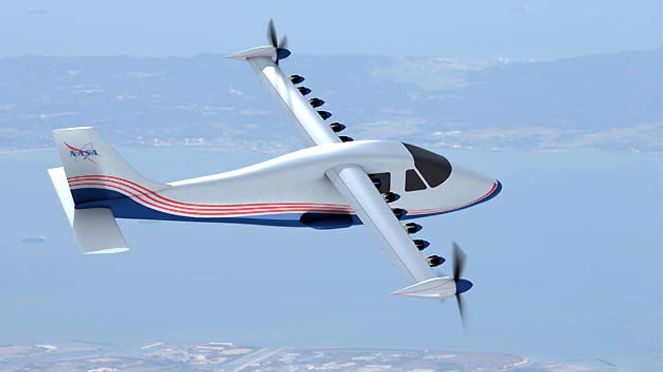 The X-57 Maxwell electric airplane