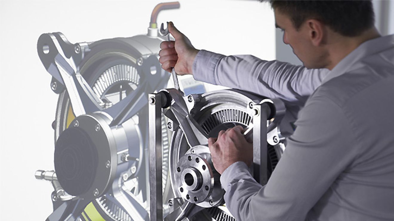 Neue Simulationstechniken und ausgeklügelter Leichtbar beim Weltrekord-Elektrommotor von Siemens