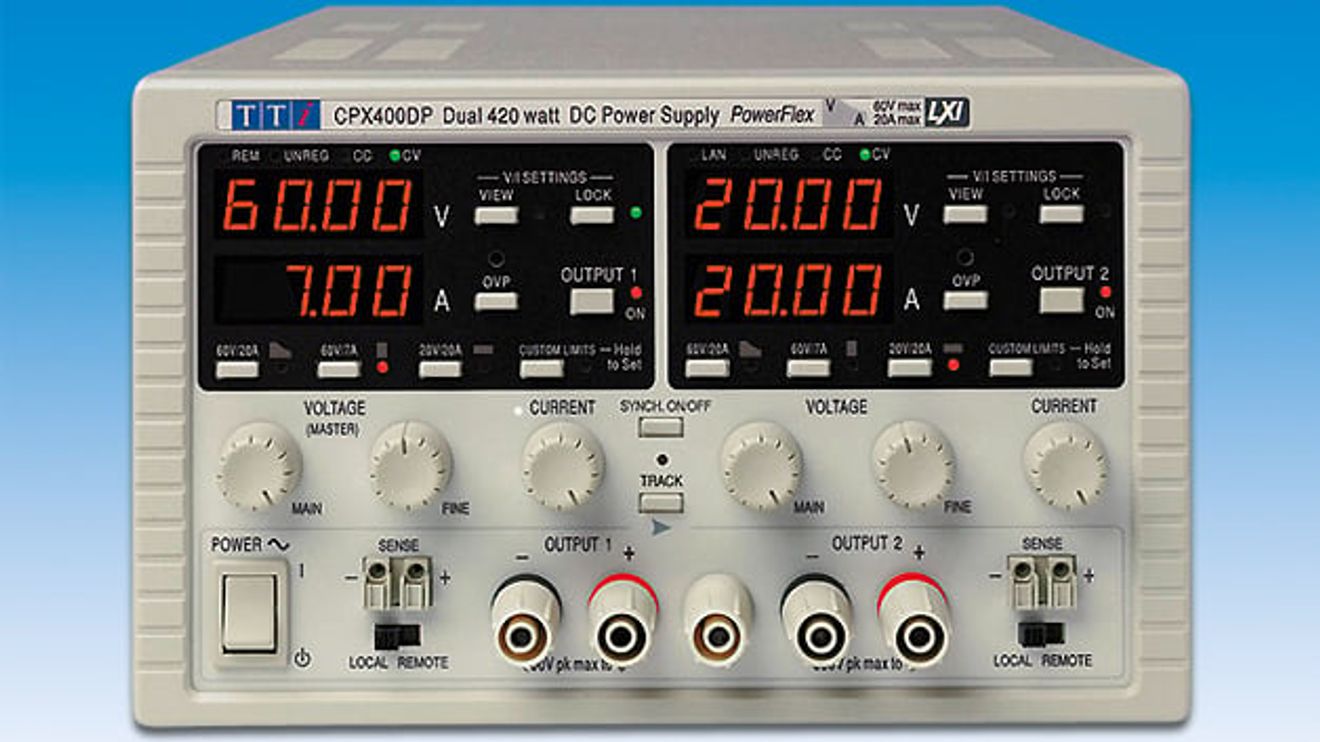 Modell CPX400DP von Telemeter Electronic Modell CPX400DP von Telemeter Electronic