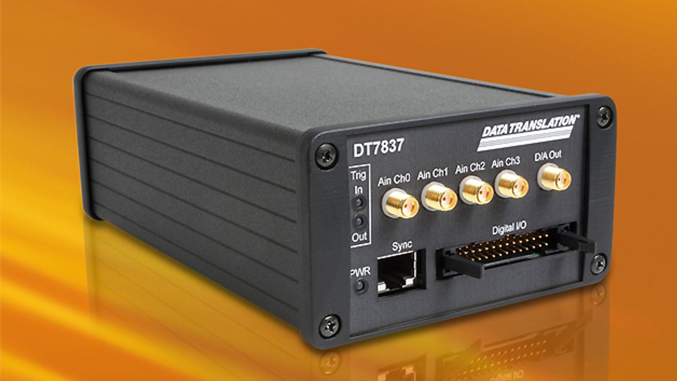 Embedded-Lösung DT 7837 von Data Translation Embedded-Lösung DT 7837 von Data Translation