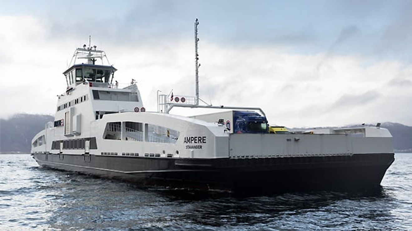 1 Erste batterieelektrische Auto- und Passagierfähre in Norwegen 1 Erste batterieelektrische Auto- und Passagierfähre in Norwegen