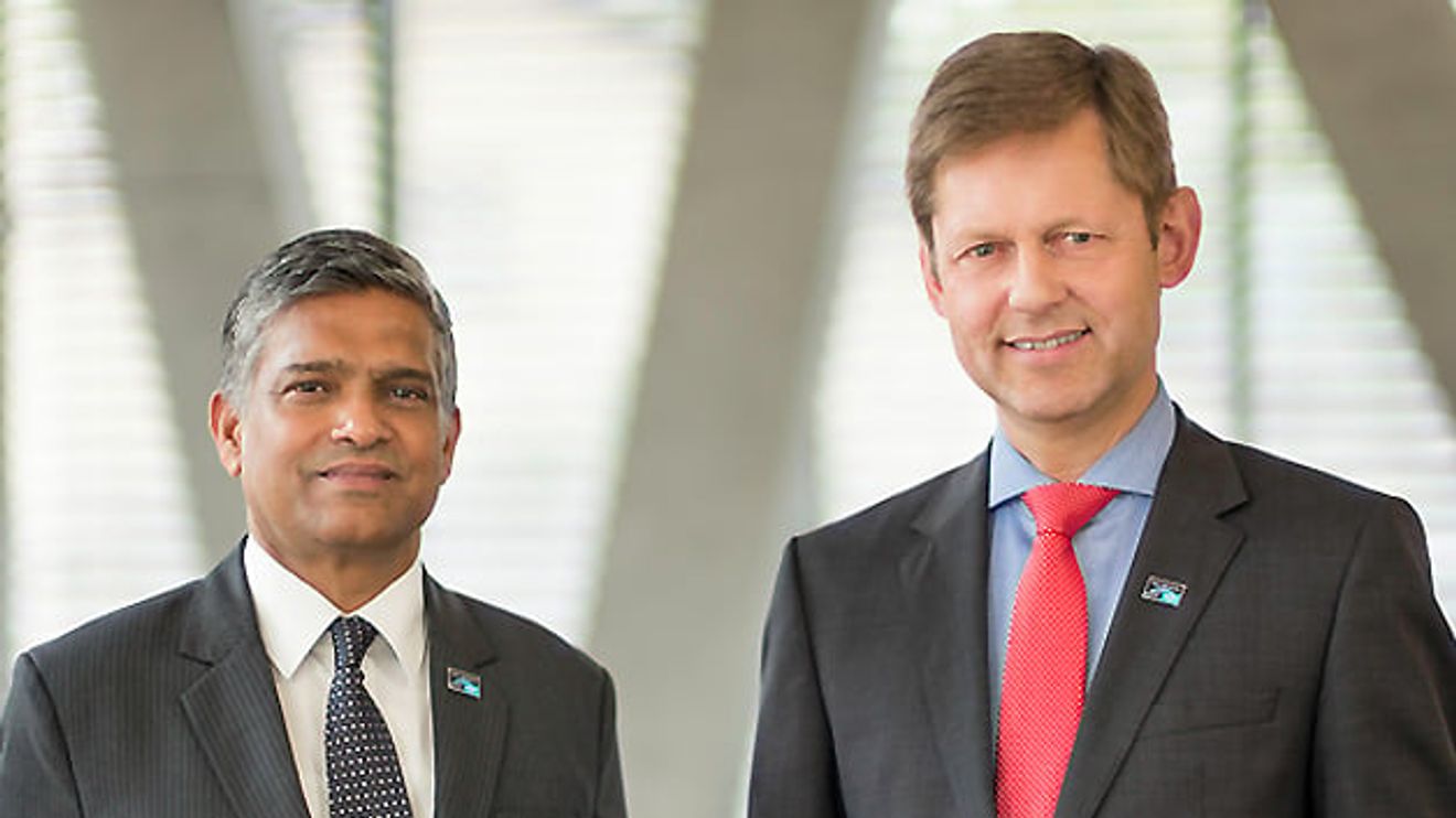 Sankar Ramakrishnan und Steffen Philipp von Hima Sankar Ramakrishnan und Steffen Philipp von Hima