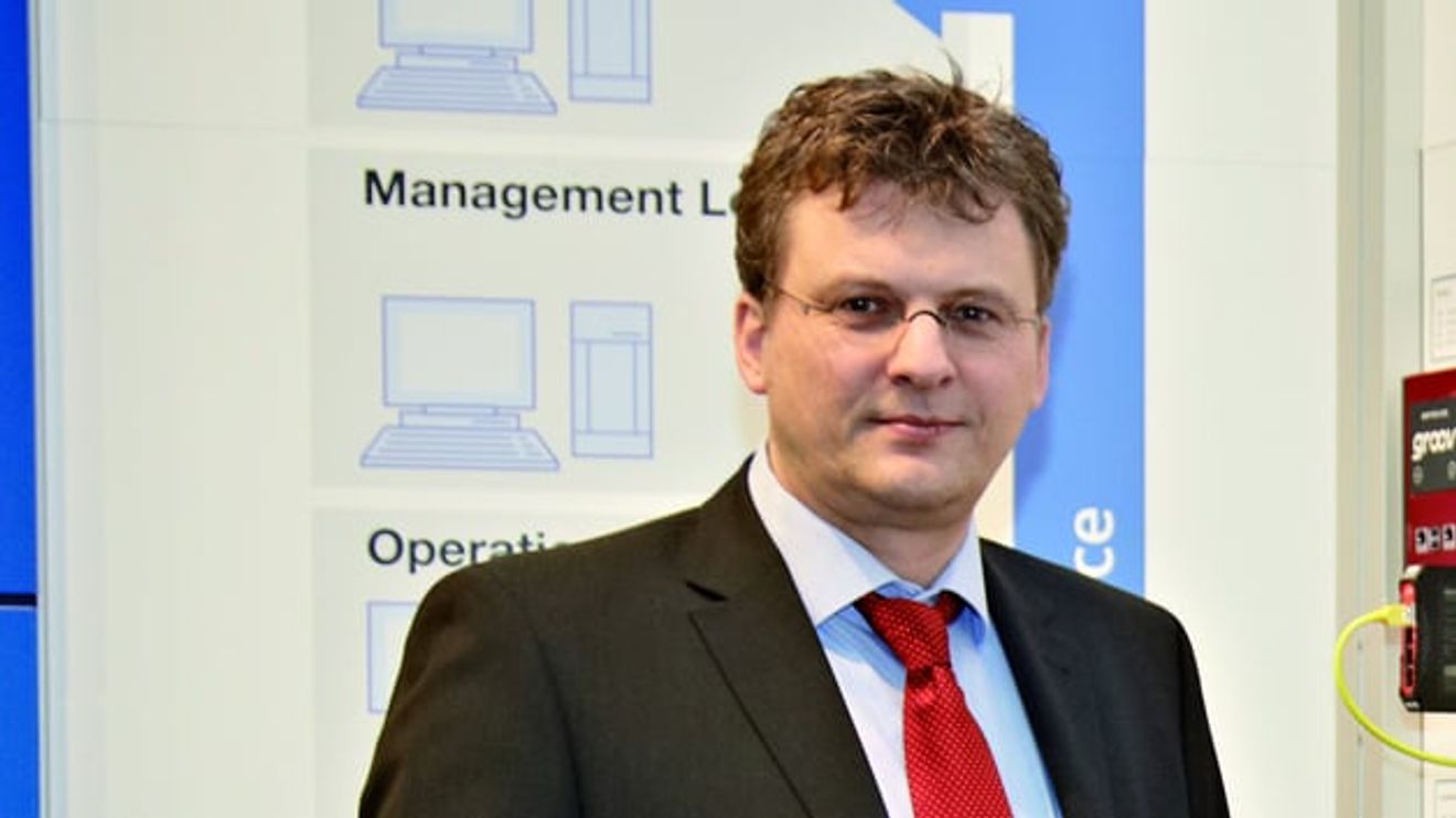 Stefan Hoppe, Vicepresident der OPC Foundation Stefan Hoppe, Vicepresident der OPC Foundation