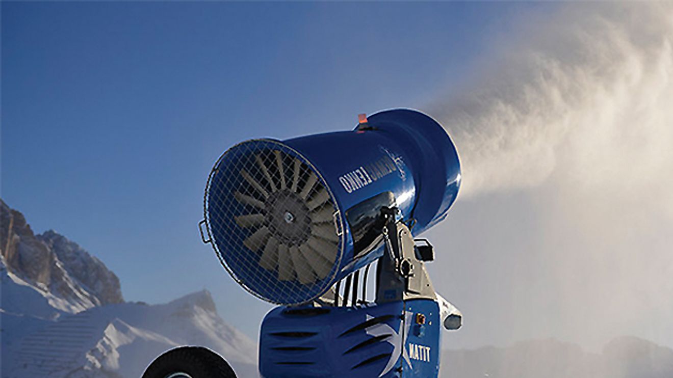 Modernisierte Beschneiungsanlagen für das Schweizer Skigebiet