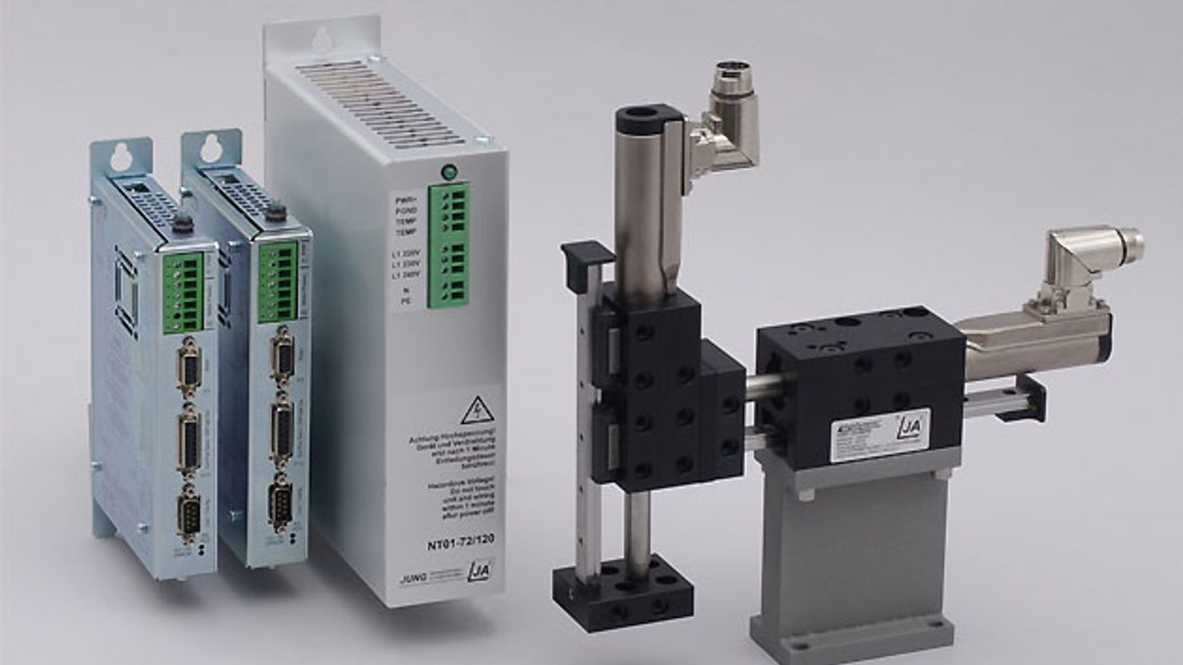 Zweiachs-Pick- und-Place-Einheiten von Jung Antriebstechnik und Automation