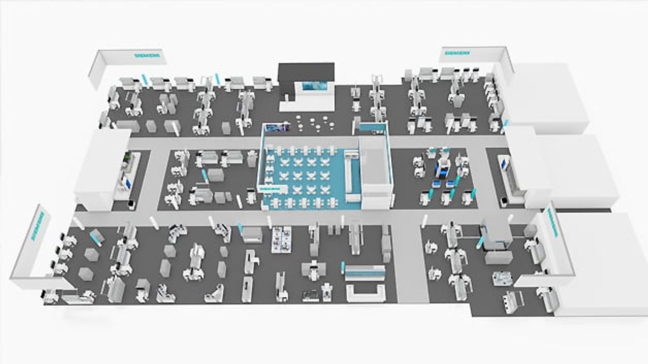Messestand von Siemens auf der SPS IPC Drives 2015 Messestand von Siemens auf der SPS IPC Drives 2015
