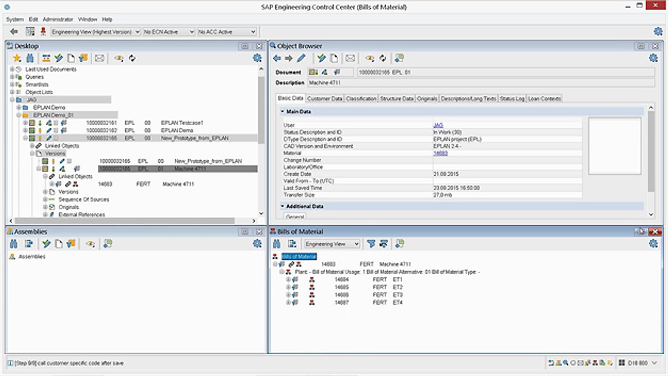 11 SAP Engineering Control Center Interface to Eplan 11 SAP Engineering Control Center Interface to Eplan